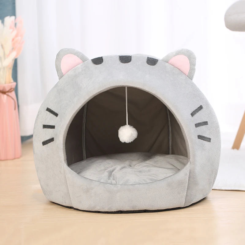 Cozy Cat Cave Bed