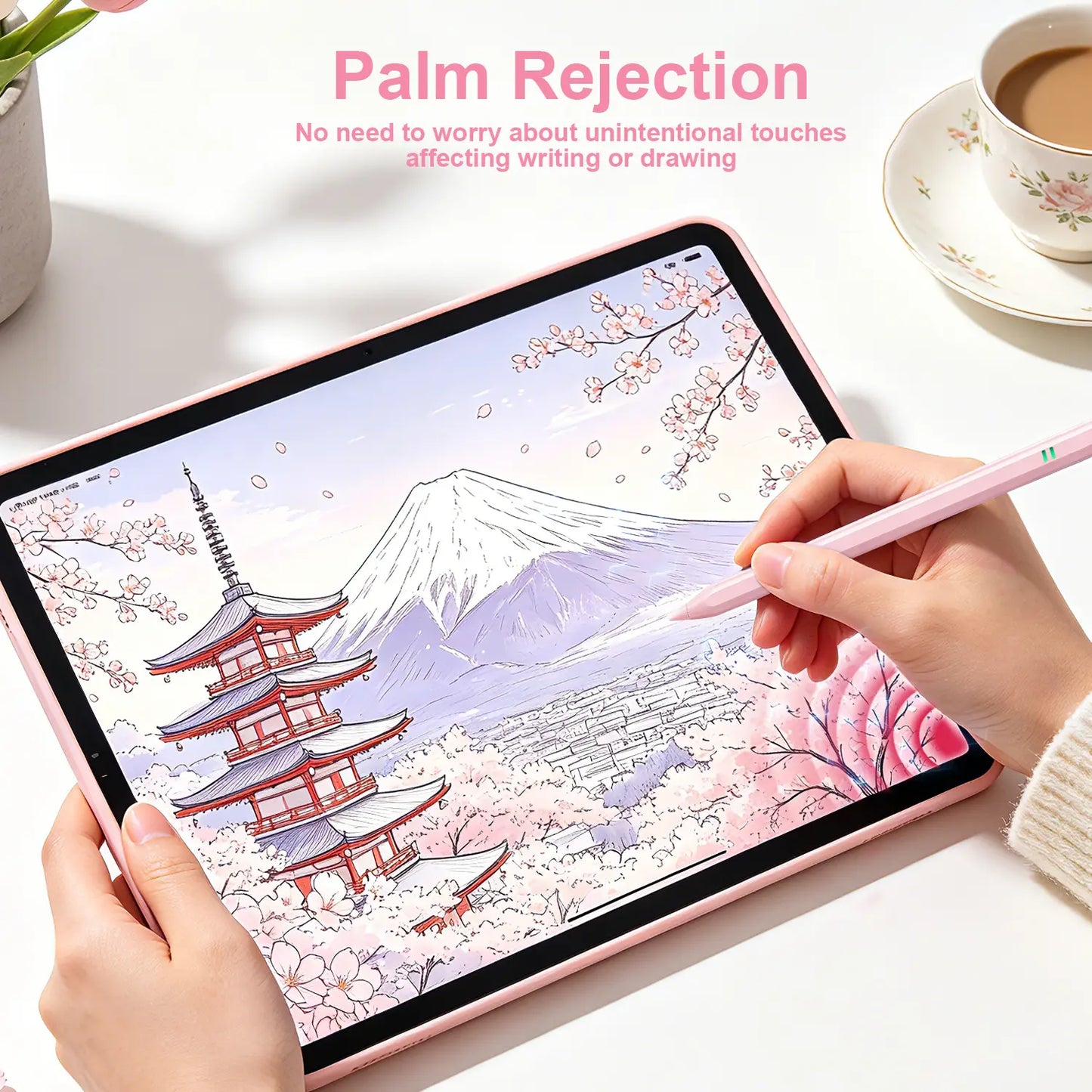 Stylus Pen for Ipad, Compatible with Apple Ipad 2018-2025,Fast Charging, Palm Rejection & Tilt Sensitivity for Drawingand Writing, Fits Ipad Pro 11"/13"/M4, Air 11"/13" M3/M2, Mini7/6/5, A16/11Th-6Th Gen #Dealsforyoudays