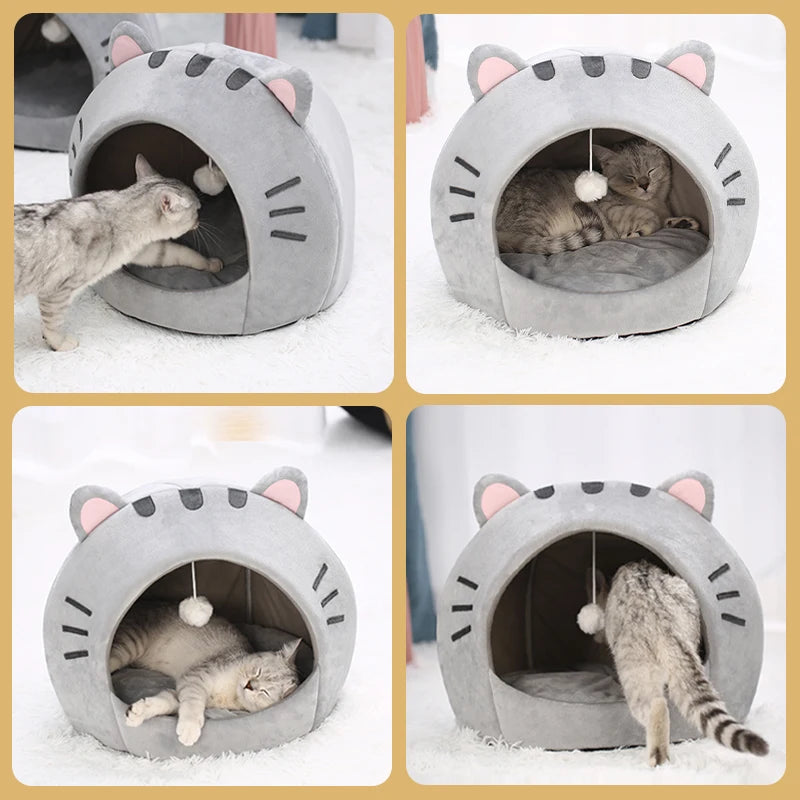 Cozy Cat Cave Bed