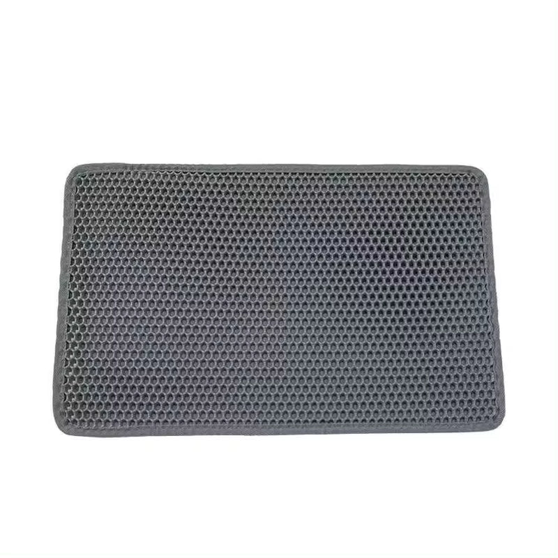 Double-Layer Cat Litter Mat