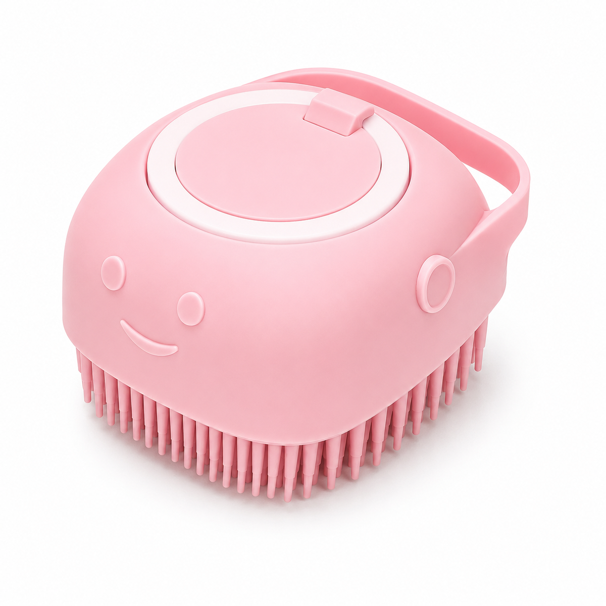 Pet Bathing Brush with Shampoo Dispenser
